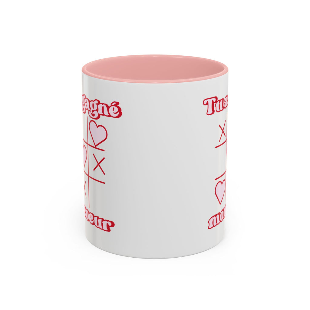 Mug « Tu as gagné mon cœur » – Cadeau mignon & romantique | Tasse amour Saint-Valentin - Taref