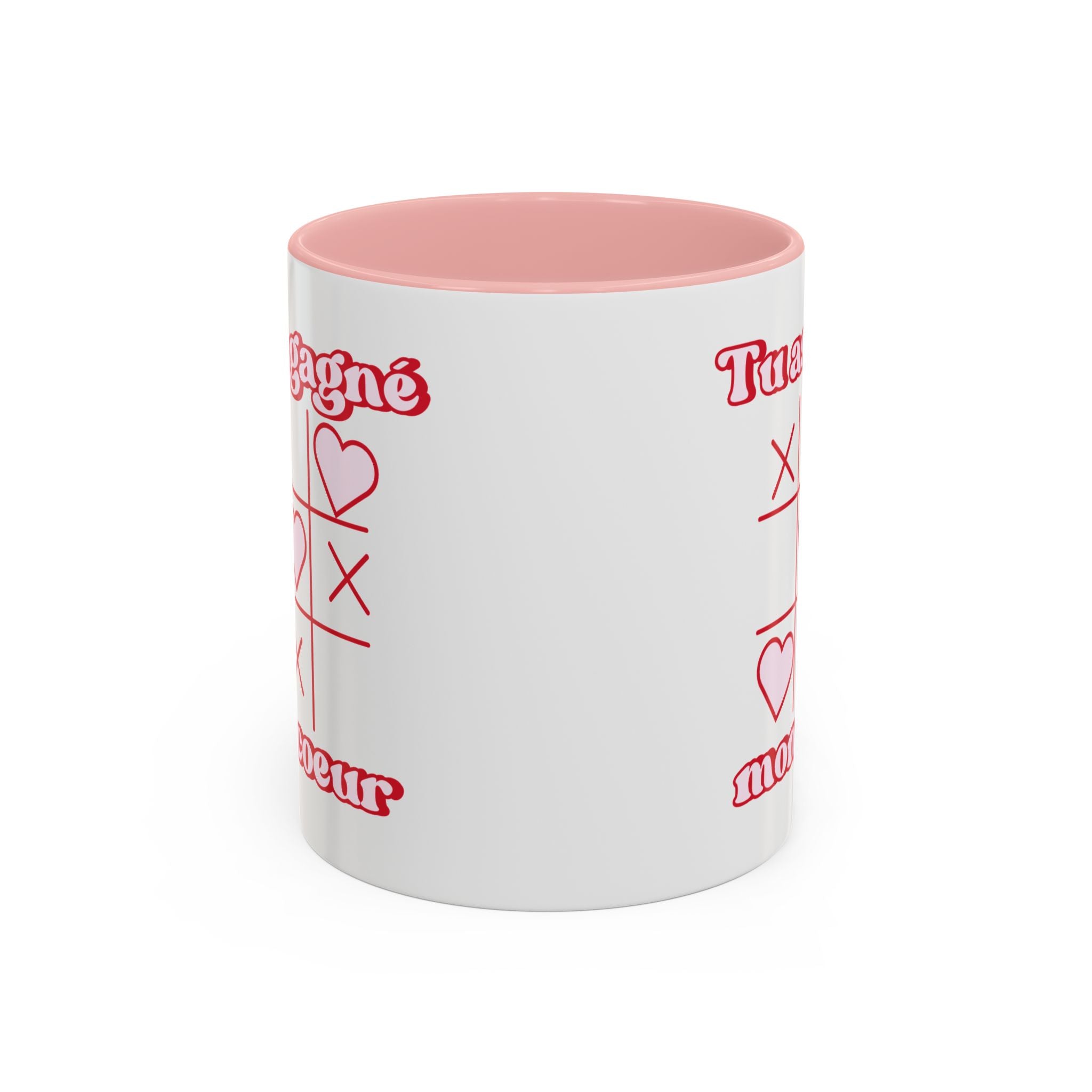 Mug « Tu as gagné mon cœur » – Cadeau mignon & romantique | Tasse amour Saint-Valentin - Taref