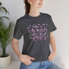 T-shirt “Sassy Girl” – Vibe Y2K Rose Chrome 💜 - Taref