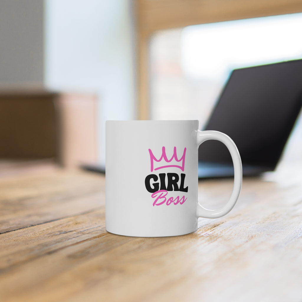 Mug Girl Boss – Cadeau Femme Inspirante & Ambitieuse