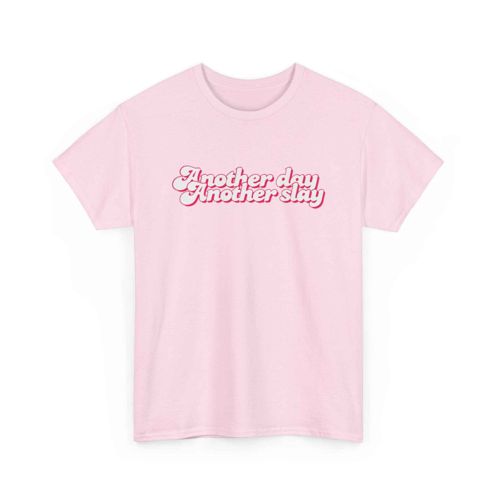 Cute Pink Script Graphic T‑Shirt - Unisex Heavy Cotton Tee - Taref