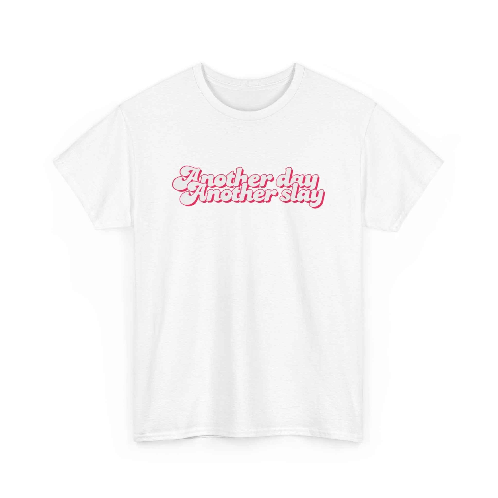 Cute Pink Script Graphic T‑Shirt - Unisex Heavy Cotton Tee - Taref