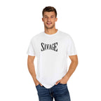 T-shirt unisexe streetwear à coupe relax – Modèle “SAVAGE” - Taref