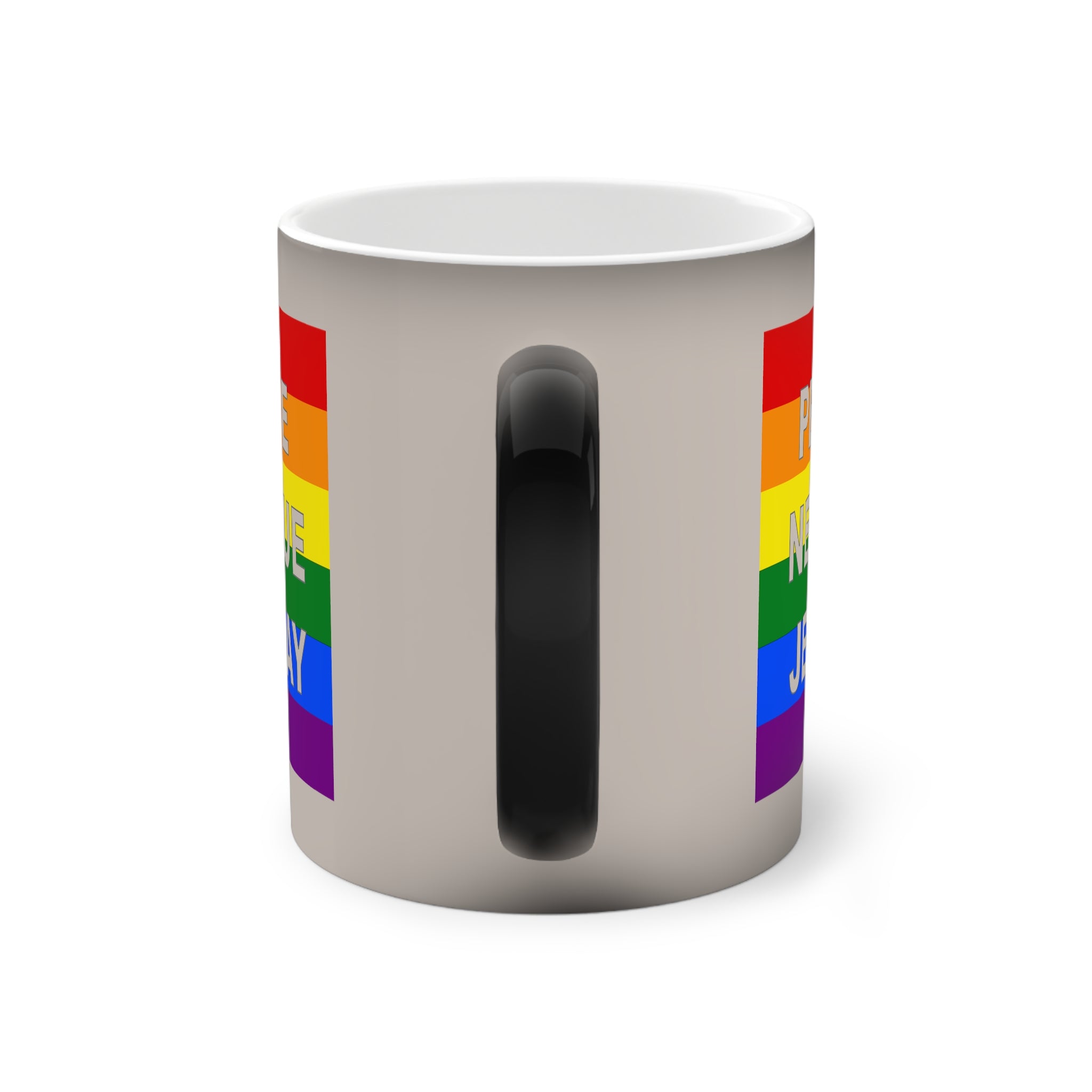 Color-Changing Pride Mug — Rainbow French Text "Je suis gay" 11oz