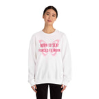 Born to Slay™ Oversized Pink Sweatshirt – Aesthetic Cozy Crewneck for Women | Trendy Casual Wear | TikTok Viral Style - Taref