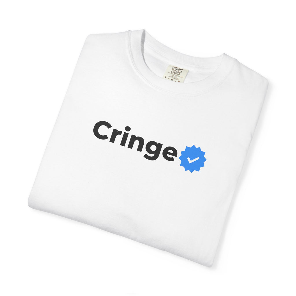 T-shirt "Cringe ✅" – Tee minimaliste humour Gen Z tendance 2025 - Taref