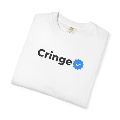 T-shirt "Cringe ✅" – Tee minimaliste humour Gen Z tendance 2025