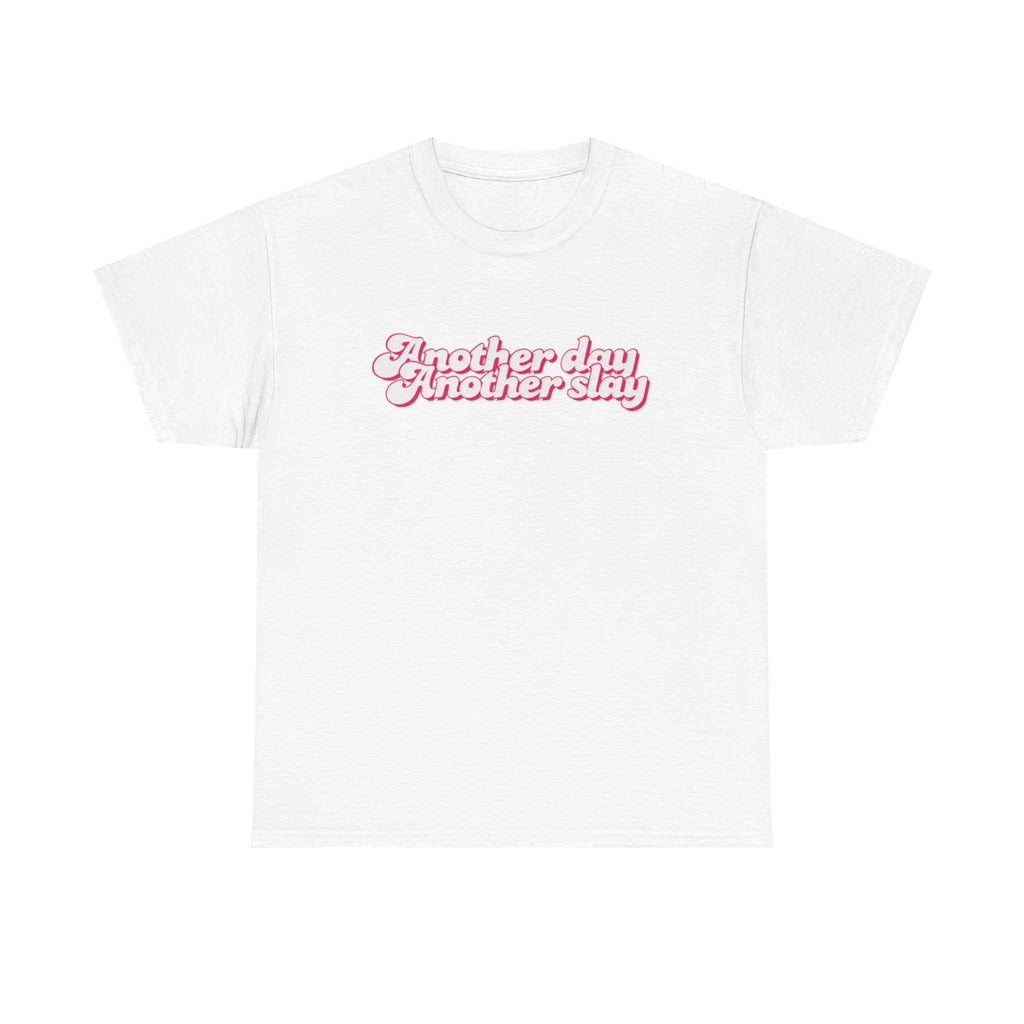 Cute Pink Script Graphic T‑Shirt - Unisex Heavy Cotton Tee - Taref