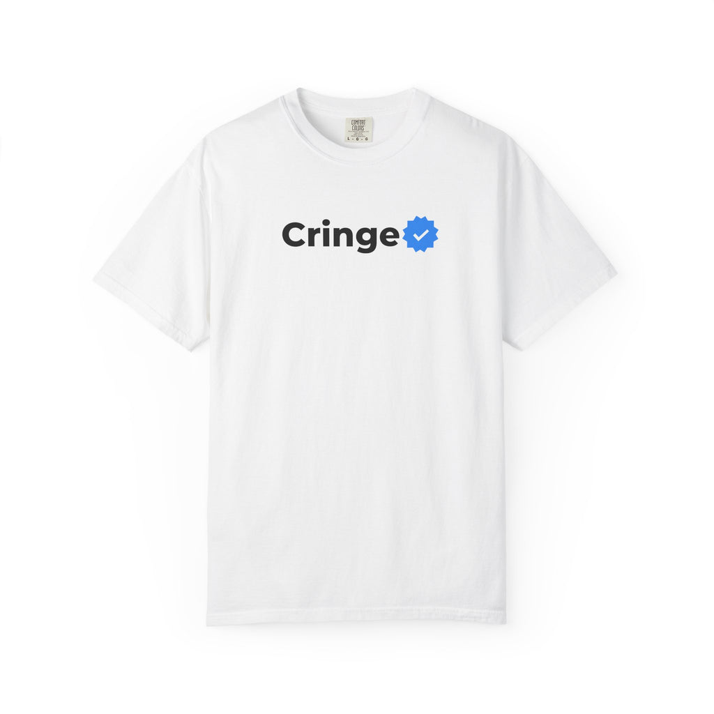 T-shirt "Cringe ✅" – Tee minimaliste humour Gen Z tendance 2025 - Taref